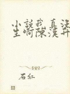 小说我真没想重生啊陈汉升免费阅