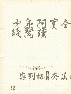 少年阿宾全书在线阅读