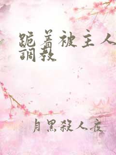 跪着被主人惩罚调教
