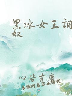 黑冰女王调教狗奴