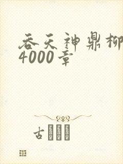 吞天神鼎柳无邪4000章