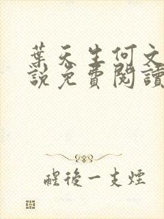 叶天生何文婧小说免费阅读笔趣阁 叶天生何文婧小说免费阅读笔趣阁