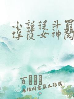 小说从斗罗开始俘获女神阅读