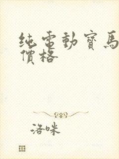 纯电动宝马x1价格