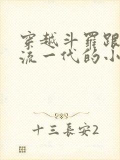 穿越斗罗跟千道流一代的小说