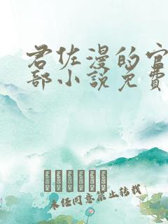君佐漫的官婿全部小说免费阅读
