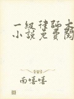 一级律师木苏里小说免费阅读全文无窗口