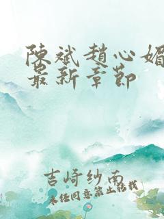陈斌赵心媚小说最新章节