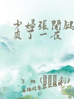 少妇张开腿让我爽了一夜 少妇张开腿让我爽了一夜