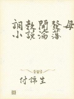 调教开发母狗h小说沦落