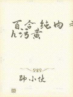 百合 纯肉 超h污黄