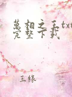 万相之王txt完整下载