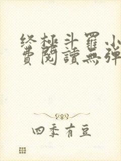 终极斗罗小说免费阅读无弹窗