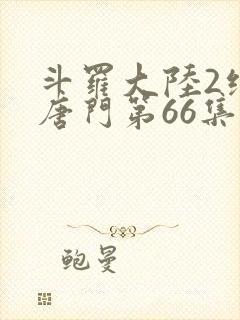 斗罗大陆2绝世唐门第66集