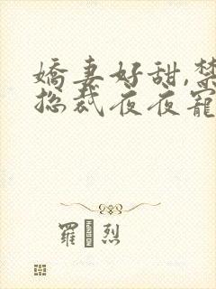 娇妻好甜,禁欲总裁夜夜宠