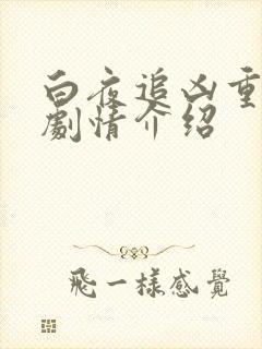 白夜追凶重逢版剧情介绍