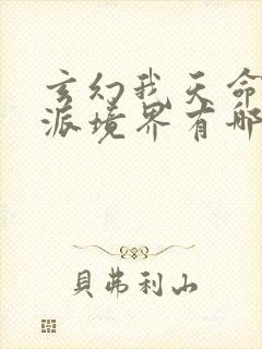 玄幻我天命大反派境界有哪些