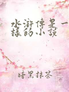 水浒传是一本怎样的小说