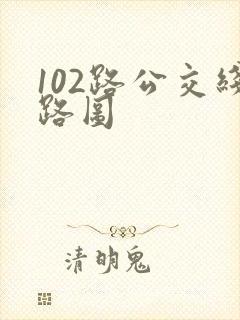 102路公交线路图