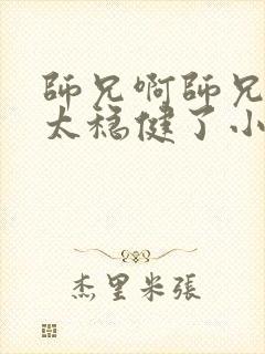 师兄啊师兄实在太稳健了小说阅读