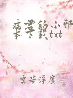 病君的小邪后全本下载txt
