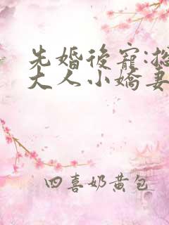 先婚后宠:总裁大人小娇妻