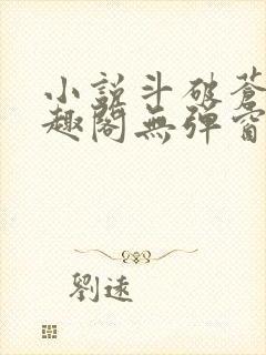 小说斗破苍穹笔趣阁无弹窗