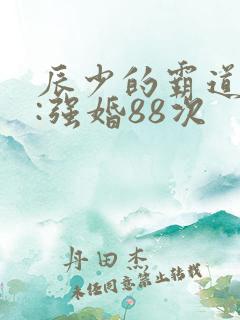 辰少的霸道专宠:强婚88次
