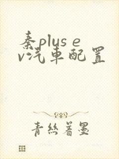 秦plus ev汽车配置