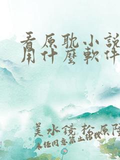 看原耽小说免费用什么软件