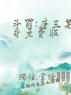 斗罗:唐三是我哥免费版
