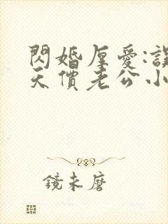闪婚厚爱:误惹天价老公小说