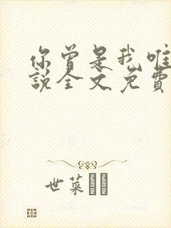 你曾是我唯一小说全文免费阅读