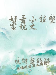 好看小说双男主电竞文