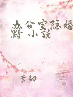 办公室隐婚 轻黯 小说
