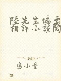 陆先生偏要以婚相许小说阅读 陆先生偏要以婚相许小说阅读