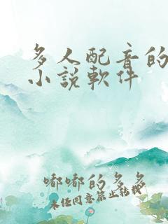 多人配音的有声小说软件