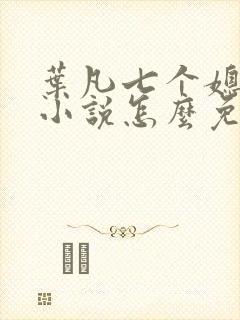 叶凡七个媳妇的小说怎么免费阅读