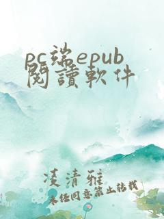 pc端epub阅读软件