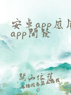 安卓app应用app开发