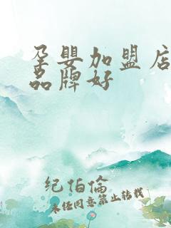 孕婴加盟店哪个品牌好