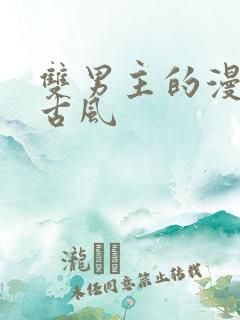 双男主的漫画韩古风