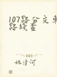 107路公交车路线查
