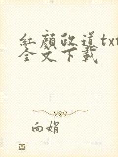 红颜政道txt全文下载
