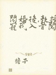 闪婚后,教授他宠我入骨阅读全文