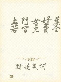 上门女婿叶凡唐若雪免费全文阅读
