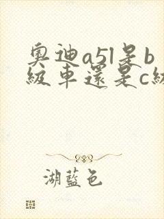 奥迪a5l是b级车还是c级车