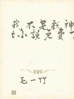 我不是戏神txt小说免费下载