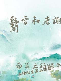 韩雪和老谢笔趣阁