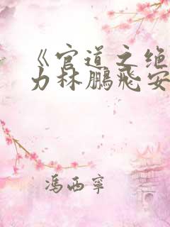 《官道之绝对权力林鹏飞安江》系列小说 《官道之绝对权力林鹏飞安江》系列小说